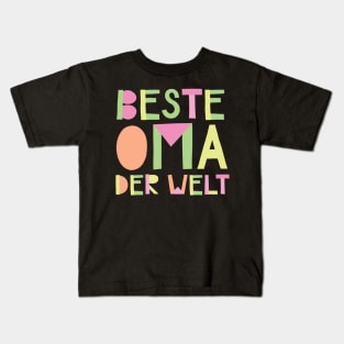 Beste Oma der Welt Kids T-Shirt